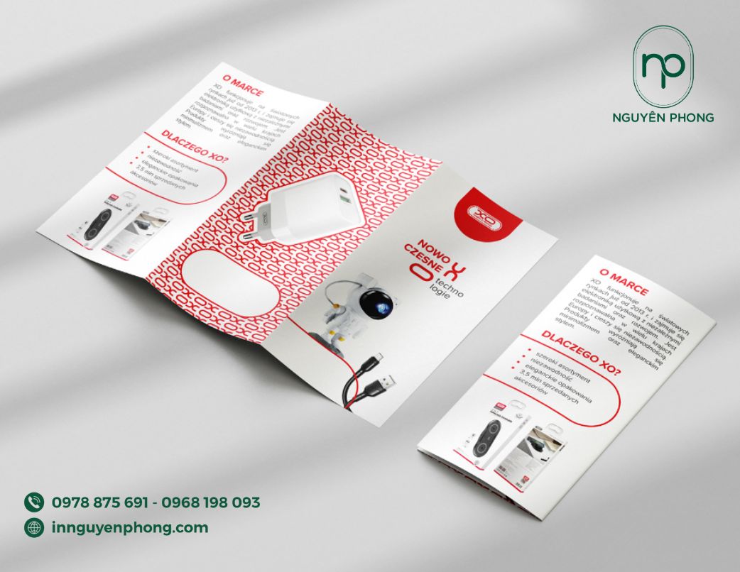 mẫu in tờ rơi cho cửa hàng điện máy